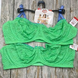 Parade Lace Balconette Bras 2-Pack Size 3XL